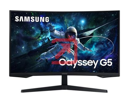 Монитор Samsung 27CG552 27" Odyssey G5 Curved VA 2560x1440 1ms 165Hz  DP HDMI Black