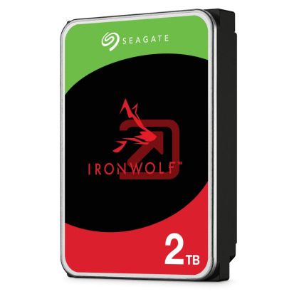 Твърд диск Seagate IronWolf 2TB ( 3.5", 256MB, 5400 RPM, SATA 6Gb/s )