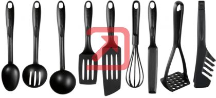Комплект прибори за готвене Tefal K001S925 SET 9 ACCESSORIES BIENVENUE BLA