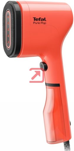 Уред за гладене с пара Tefal DT2022E1 pure pop, coral, 1300W, up to 20g/min, 15min heat-up, 70ml water tank, auto-off, revertible pad