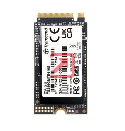 Твърд диск Transcend 256GB, M.2 2242, PCIe Gen4x4, NVMe, 3D TLC, DRAM-less