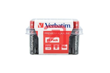 Батерия Verbatim ALKALINE BATTERY AAA 24 PACK (BOX)