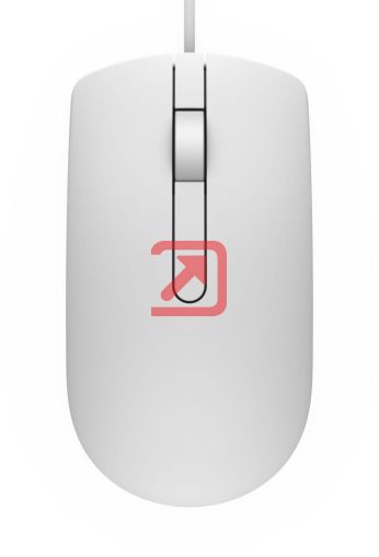 Мишка Dell MS116 Optical Mouse White