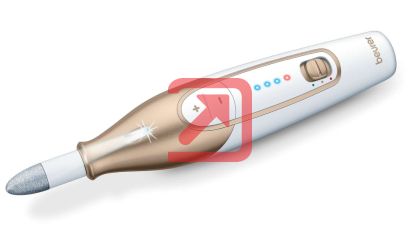 Комплект за маникюр/педикюр Beurer MP 64 Manicure/pedicure set, 10 attachments, 3 speed levels, LED light,Lithium ion battery,Clockwise/anti-clockwise rotation,micro USB connection,storage case