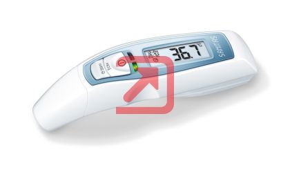 Термометър Beurer FT 65 multi functional thermometer, 6-in-1 function: ear, forehead and surface temperature, temperature alarm, date and time, 10 memory spaces, medical device