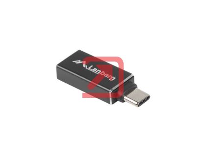 Адаптер Lanberg adapter USB type-c 3.1 (m) -> USB type-A (f)