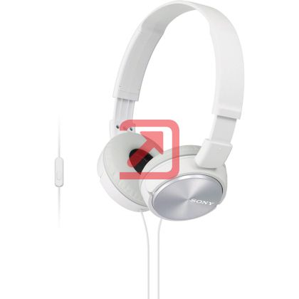 Слушалки Sony Headset MDR-ZX310AP white