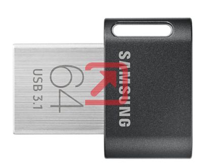 Памет Samsung 64GB MUF-64AB Gray USB 3.1