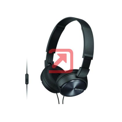 Слушалки Sony Headset MDR-ZX310AP black