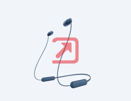 Слушалки Sony Headset WI-C100, blue
