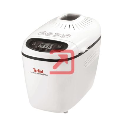 Хлебопекарна Tefal PF610138, Home Bread Baguette, Bread Maker, 1600W, 1500 g, 16 Programs, white