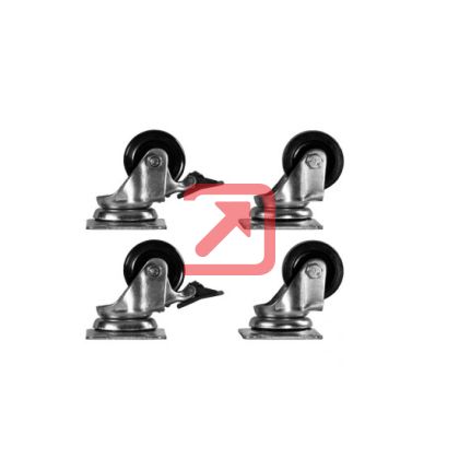 Аксесоар Formrack Castor group (4 pcs. of castors) for free standing and server racks