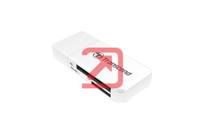 Четец за карти Transcend SD/microSD Card Reader, USB 3.1 Gen 1, White