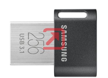 Памет Samsung 256GB MUF-256AB Gray USB 3.1