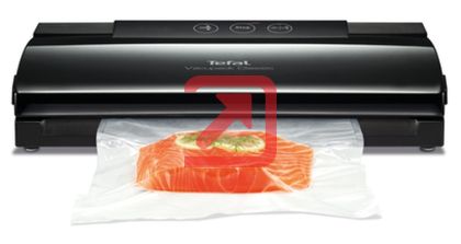 Уред за вакуумиране Tefal VT254070  Vacupack classic plastic,  automatic "vaccum & seal", 18 bags included, vertical storage, seal functions, stop function