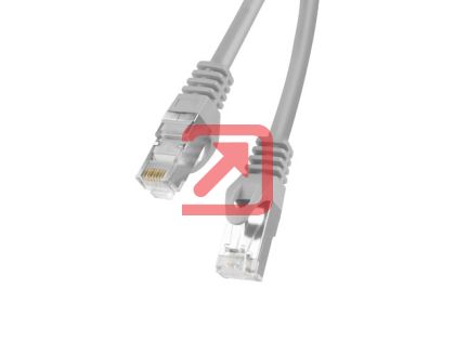 Кабел Lanberg patch cord CAT.6 FTP 3m, grey