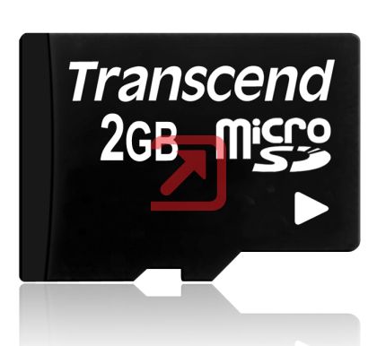 Памет Transcend 2GB micro SD (No box & adapter)