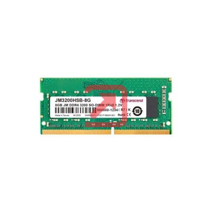 Памет Transcend 8GB JM DDR4 3200Mhz SO-DIMM 1Rx8 1Gx8 CL22 1.2V