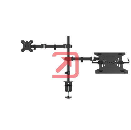 Стойка Neomounts Flat Screen & Notebook Desk Mount (clamp/grommet)