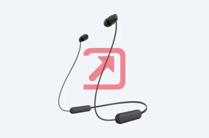 Слушалки Sony Headset WI-C100, black