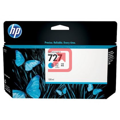 Консуматив HP 727 130-ml Cyan Ink Cartridge