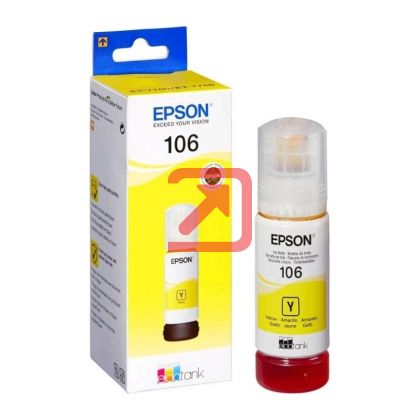 Консуматив Epson 106 EcoTank Yellow ink bottle