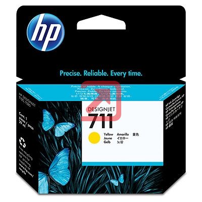 Консуматив HP 711 29-ml Yellow Ink Cartridge