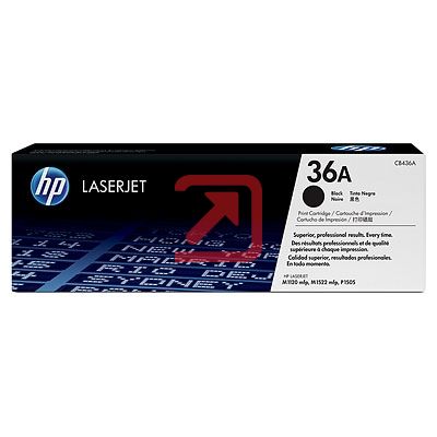 Консуматив HP 36A Black LaserJet Toner Cartridge