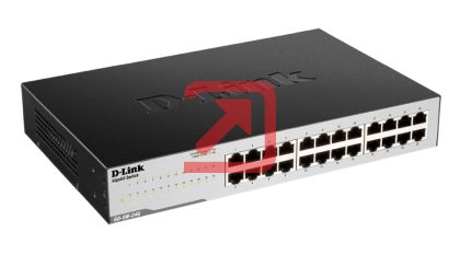 Комутатор D-Link 24-Port Gigabit Easy Desktop Switch