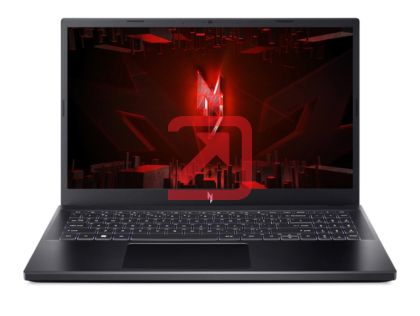 Лаптоп Acer Nitro V15, ANV15-51-72K9, Intel Core i7-13620H (up to 4.90 GHz, 24MB), 15.6" FHD IPS SlimBezel 144Hz, 16GB DDR5, 1024GB PCIe NVMe SSD, GeForce RTX 3050 6GB GDDR6, INTEL 2X2 AX+BT, HD Cam, FP, KB Backlight, No OS, Black