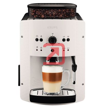Кафеавтомат Krups EA810570, Espresseria Automatic Manual, Coffee machine, 1450W, 15 bar, white