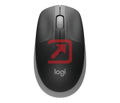 Мишка Logitech M190 Full-size wireless mouse - MID GREY - 2.4GHZ - N/A - EMEA - M190