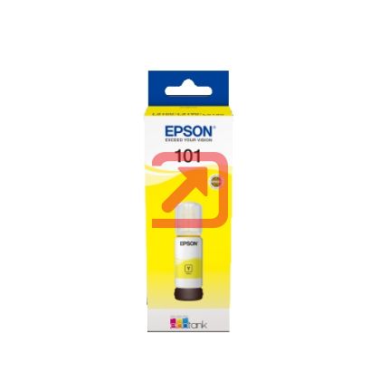 Консуматив Epson 101 EcoTank Yellow ink bottle