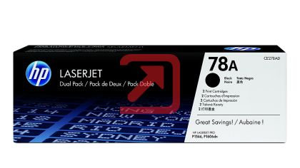 Консуматив HP 78A Black Dual Pack LaserJet Toner Cartridges