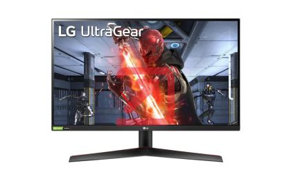 Монитор LG 27GN60R-B, UltraGear, 27" IPS, AG, 1ms GtG, 144Hz, 1000:1, 350cd/m2, Full HD 1920x1080, NVIDIA G-SYNC, Radeon FreeSync, HDR 10, sRGB 99%, HDMI, DisplayPort, Reader Mode, Headphone out, Tilt, Black