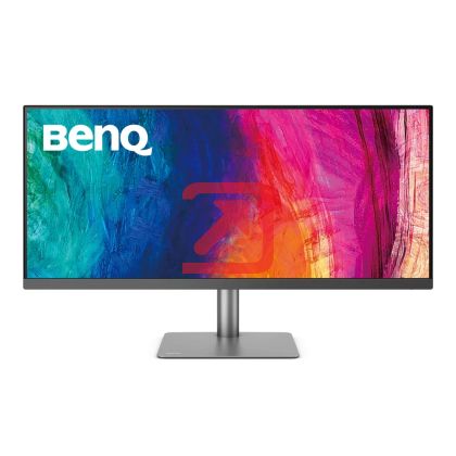 Монитор BenQ PD3420Q 34"W IPS LED 5ms 3440x1440 2K QHD, Design Mon, WQHD, AQCOL.,100% sRGB/98% P3,HDR400, B.I.,LBL,KVM, ICCsync, CAD/CAM, DualView, Contr.1000:1, 350 cd/m2, 2xHDMI,DP,USB-C(PD65W, DP Alt Mode),USB-C/USB 3.0x2, Sp.2x2.5W, HAdj., Swivel,Tilt