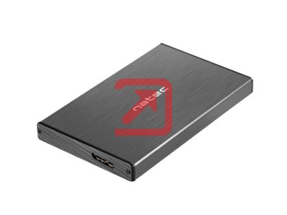 Кутия за твърд диск Natec External HDD/SSD Enclosure Rhino Go SATA 2.5" USB 3.0 Black