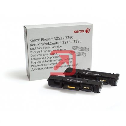 Консуматив Xerox Phaser 3052, 3260/ WorkCentre 3215, 3225 Dual Pack Toner Cartridge