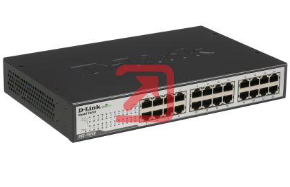 Комутатор D-Link 24-Port 10/100/1000Mbps Copper Gigabit Ethernet Switch, rack mountable