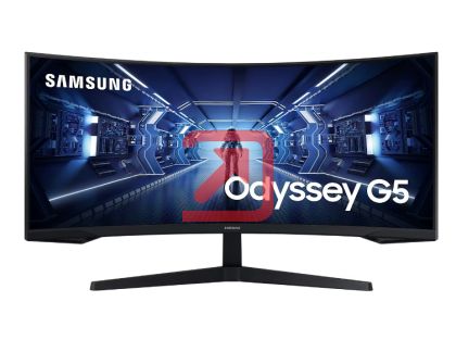 Монитор Samsung LC34G55T, 34" CURVED VA, 1000R, 165 Hz, 1 ms MPRT, 21:9, 3440 x 1440, HDR10, 250 cd/m2, 2500:1 Contrast, Mega DCR, Eye Saver, Flicker Free, FreeSync Premium, Black Equalizer, Low Input Lag, DP 1.4, HDMI 2.0, Headphone, 178°/178°, Black