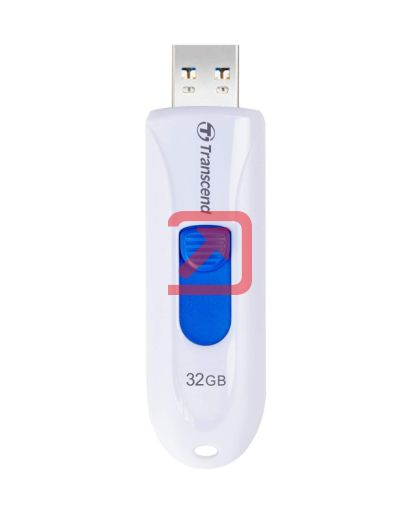 Памет Transcend 32GB, USB3.1, Pen Drive, Capless, White