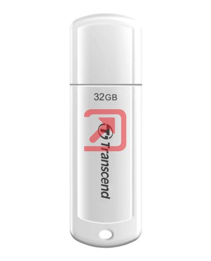 Памет Transcend 32GB, USB3.1, Pen Drive, Classic, White