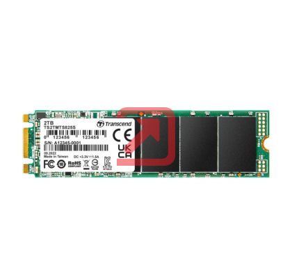 Твърд диск Transcend 2TB, M.2 2280 SSD, SATA3 B+M Key, TLC