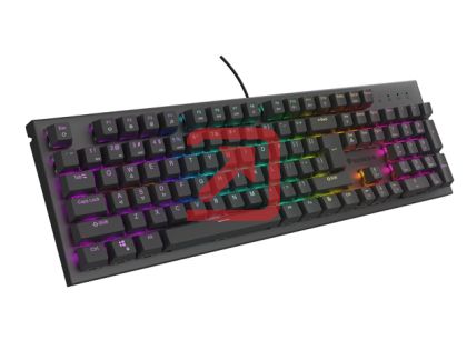Клавиатура Genesis Mechanical Gaming Keyboard Thor 303 RGB Backlight Brown Switch US Layout Black