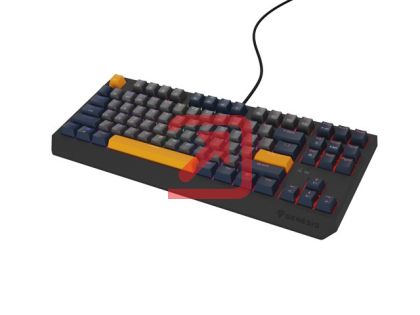 Клавиатура Genesis Gaming Keyboard Thor 230 TKL Naval Blue Negative US RGB Mechanical Outemu Panda