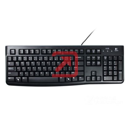 Клавиатура Logitech K120 USB, Черна