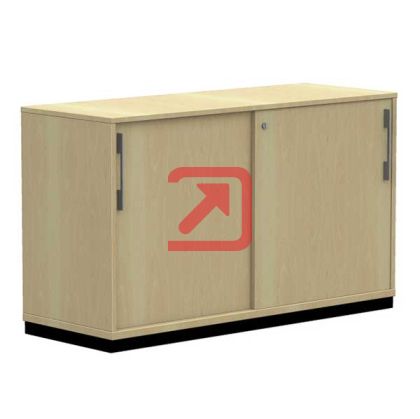 Шкаф BN SQart Плъзгащи врати и заключване, 120x44.5x76.5 cm