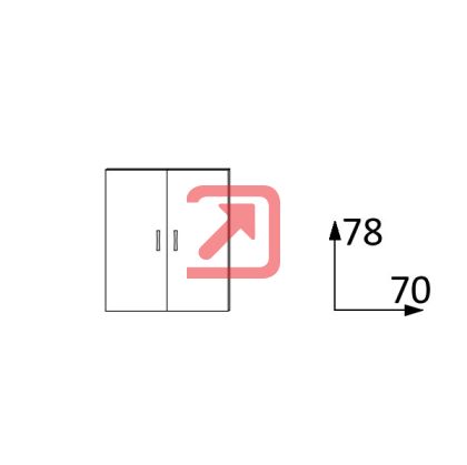 Врати D1 Ниски, 2 бр.
