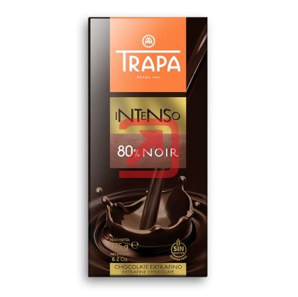 Шоколад Trapa Intenso 80% Какао, 175 g