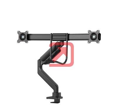 Стойка Neomounts Screen Desk Mount 2 screens (topfix clamp & grommet) for 2 Monitor Screens, Black